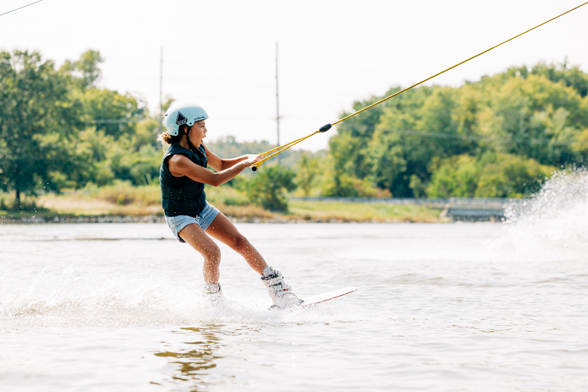 Girl rides with a smile by Garrett Cortese